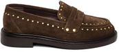 Steve Madden Harloe Damesschoenen - Bruin/Goud - Maat 39