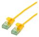 ROLINE RM UTP DataCenter Patchkabel Cat.6A (Class EA), Slim, Geel, 3 m
