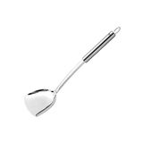 Wit Supremissima Wit Wok-spatel, roestvrij staal, zilver, 37,5 x 10 x 3 cm