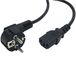 Waytex – 51101 – netsnoer voor apparaten – 2P + T – 1,8 m – zwart