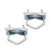 HD-LINE 2 x dubbele klem Sat Mast klem tandklem verzinkt