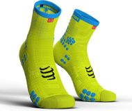 Compressport Pro Racing Socks V3.0 Run High Fluo Yellow maat 39-41