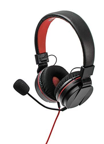 snakebyte Head:Set S - Gaming Headset voor Nintendo Switch - Zwart/Rood