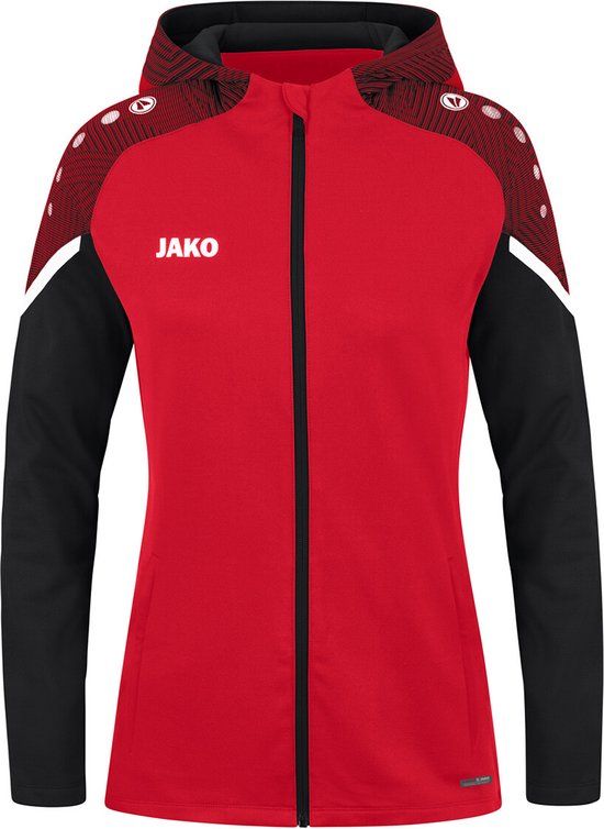 Jako Performance Jas Dames - Rood - Maat 34