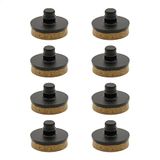 Wagner QuickClick® Viltglijders, meubelglijders, stoelglijders, set van 8 vervangbare glijders, vervangbaar, speciaal vilt SYNO, diameter 15 mm, voor basis SMART - Made in DE - 15788600