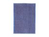 Scandi Living Tapis de bain Drift 50x70cm Bleu-rouge