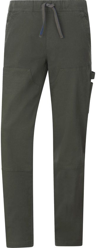 Jan Vanderstorm heren Comfortbroek - 58 - olijf - Plus Size