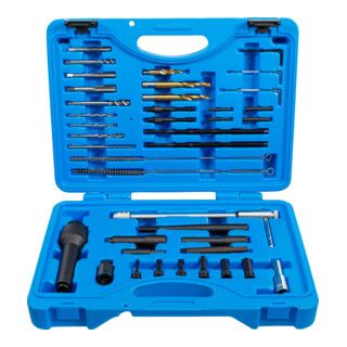 BGS Gloeiplug gereedschap en schroefdraad reparatieset M8, M10 - 41 delig