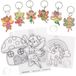 Baker Ross AX925 Fairy Super Krimpsleutelhangers - Pack van 8