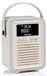 Radio DAB+ wekkerradio Bluetooth - 5 W - 60 voorkeurszenders - Gris