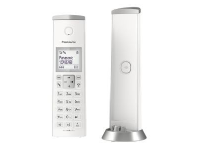 Panasonic KX-TGK212JTW DECT Phone - Wireless, Caller ID, White