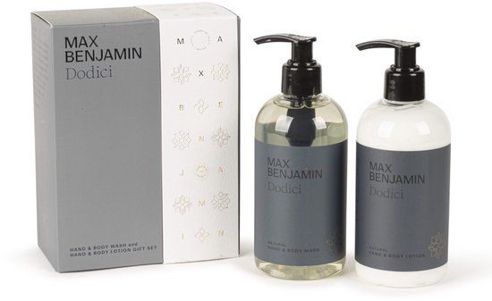 Max Benjamin Hand & Body Wash and Lotion Cadeauset - Dodici