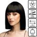 Boland Pruik Djamilla brilliant black Zwart - Steil - Halflang - Vrouwen - Showgirl