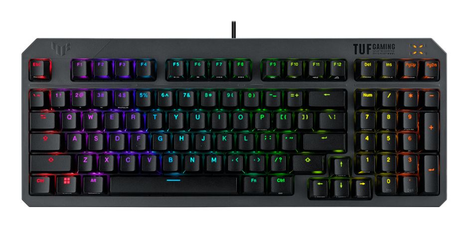 ASUS TUF Gaming K3 Gen II Opto-Mechanical Gaming Toetsenbord - QWERTY Frans - Zwart
