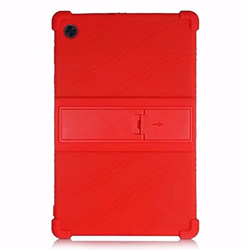 MOOPW Case voor Lenovo Tab M10 HD (2nd Gen) X306M/F 10.1 Inch Tablet 2020 Zacht Siliconen met Beugel Skins Schokbestendig Antislip Beschermend Hoes