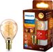 Philips LED Philips Vintage LED - Dimbare lamp - 3W - Extra warmwit licht: 2700K - E14 fitting - Amberkleurig glas - Kaars (B35)