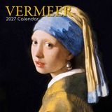 Vermeer Kalender 2027 - Maandkalender 2026-2027 - 16-maanden kalender - Wandkalender met kunstwerken