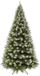 Triumph Tree Pittsburgh Kunstkerstboom met Dennenappels - Kunst Kerstboom H155 x Ø84 cm - Groen Frosted