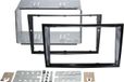 ACV 2-DIN Paneel geschikt voor Opel Antara/ Astra H/ Zafira B/ Corsa B - Kleur: Charcoal-Metallic