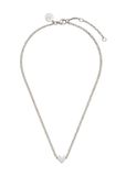 PURELEI Collier Tiny Heart Argent 55 cm