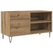 vidaXL Meuble de rangement 84,5x38x48 cm Bois Chêne artisanal