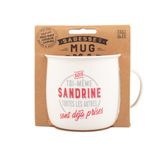 MUG NOMADE - Sandrine gepersonaliseerde thee- en koffiemok - cadeau voor dames en heren