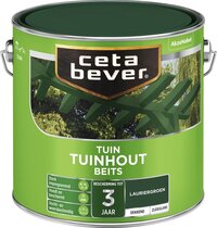 Cetabever Tuinbeits Tuinhout Dekkend - Lauriergroen - 2,5 L