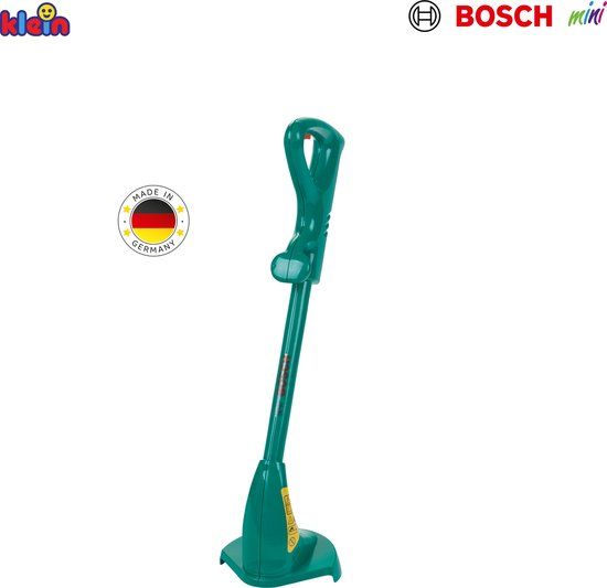 Klein Toys Bosch grastrimmer - groen - 16x16x58 cm - incl. geluid