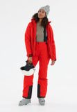 WHISTLER Skihose YARRA Dames Rood-Zwart S