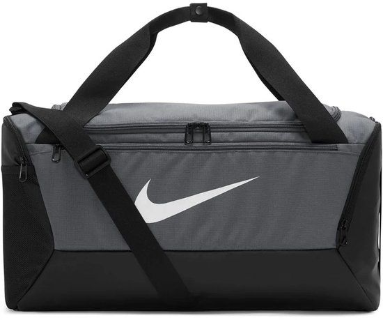 Nike Duffel Sporttas - Grijs/Zwart/Wit - 41L - Voetbal - L