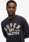Superdry - Athletic top met lange mouwen - Heren - Tops