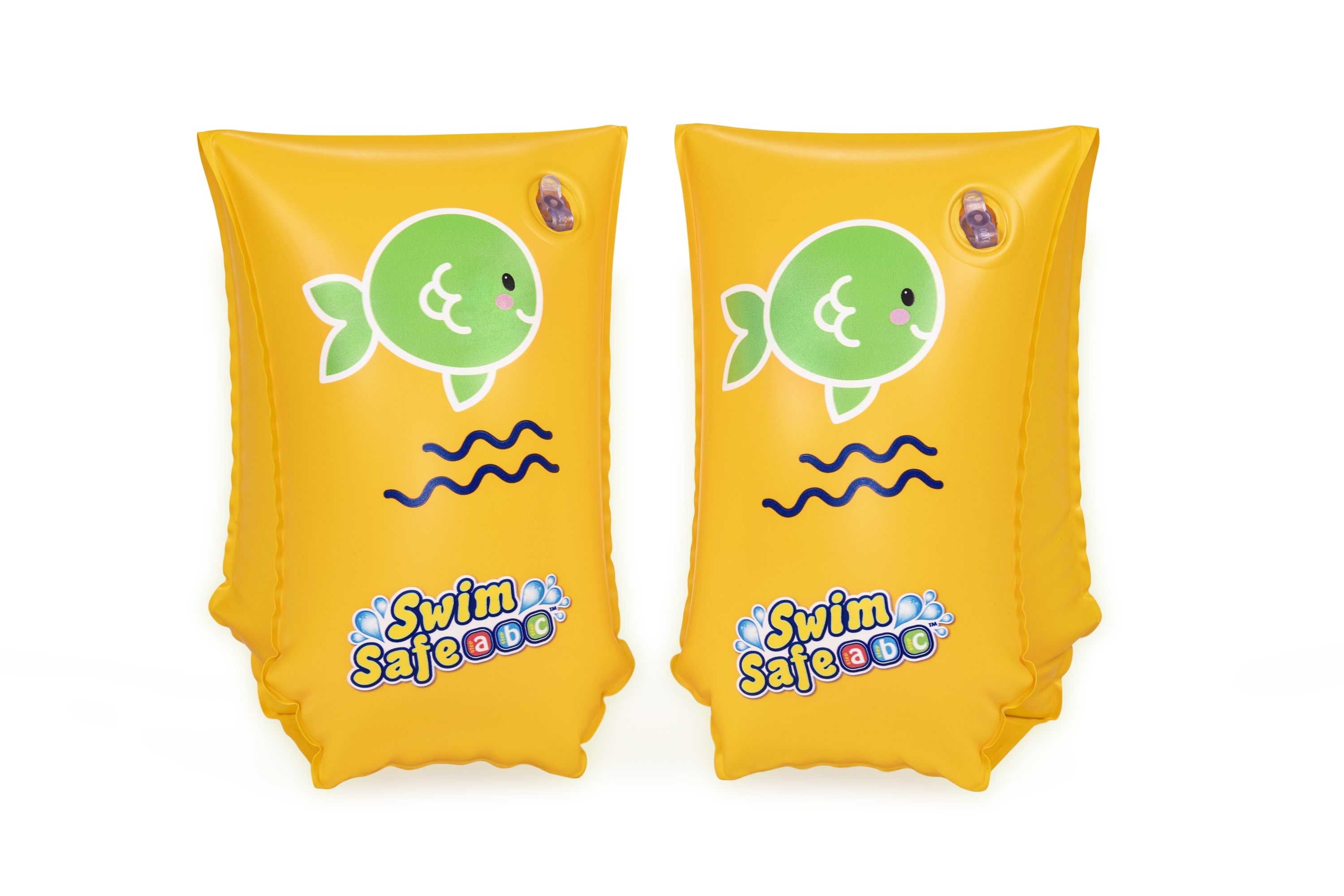 Bestway Swim Safe ABC WonderSplash Opblaasbare zwemarmbanden - 32110 / 23 - Geel/Groen