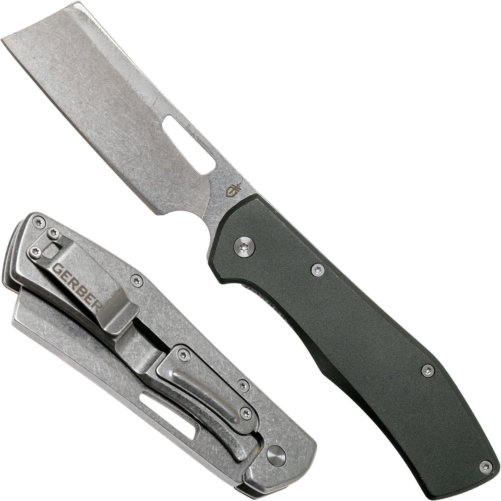 Gerber Flatiron 30-001494 Grey folding cleaver zakmes