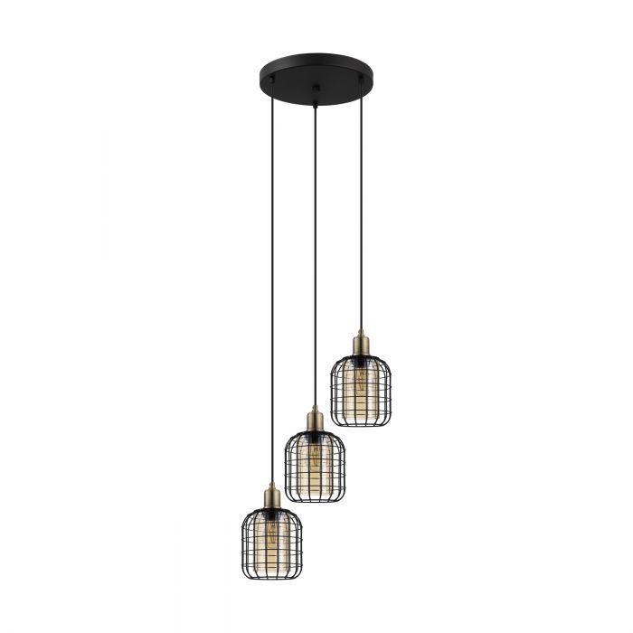 EGLO CHISLE hanglamp - Oranje - E27 - 130 cm