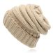 LGT JWLS Zand Grofgebreide Dames Muts