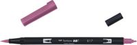 Tombow Dual Brush Pen ABT 817 Mauve Roze