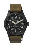 Timex Expedition North® Field Post Solar Analoog Horloge Groente Case: 100% Stainless Steel | Armband: 100% Eco-Conscious Material 36 mm TW2V00400YH
