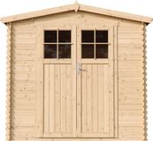 Timbela M369F+M369G - Houten tuinhuis - 4,33 m² - 226x236xH224 cm - met vloer