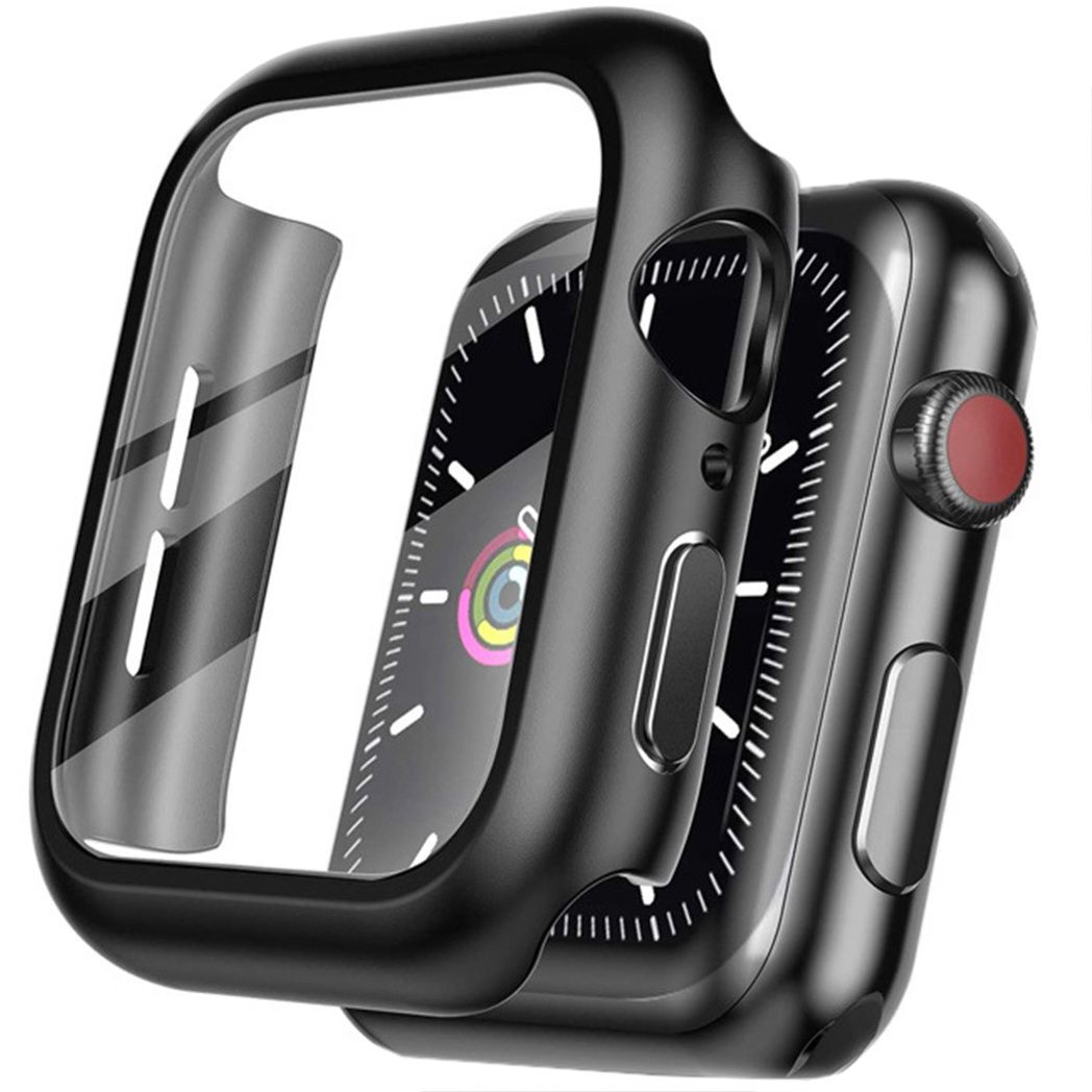 imoshion + Screenprotector voor de Apple Watch Serie 4-6 / SE 40 mm - Zwart
