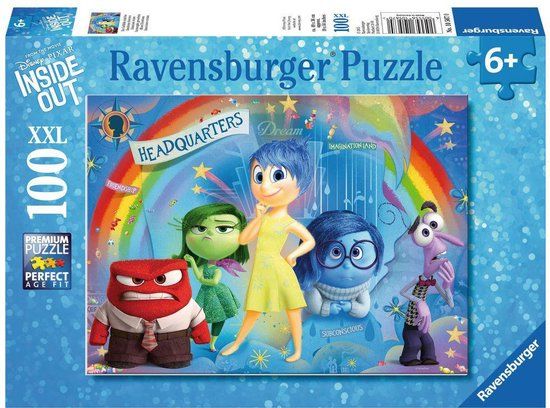Kinderpuzzle Ravensburger Inside Out; gemengde gevoelens - Legpuzzel 100 XXL
