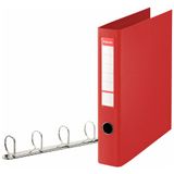 Esselte Vivida Standard Ring Binder A4 - 4-rings D-mech 40mm - Spine Width 62mm - Red