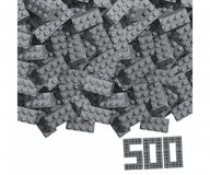Simba Blox, 500 stuk(s), Grijs, 3 jaar