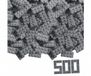 Simba Blox, 500 stuk(s), Grijs, 3 jaar