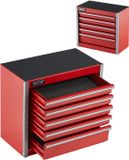 VEVOR Gereedschapskoffer 5 Laden 218,4x118mm Rood