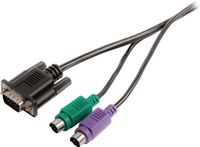 Valueline VGA/2x PS2 - VGA/2x PS2 Kabel - 2m