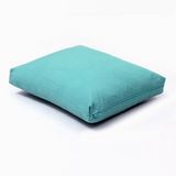 Samarali Savasana kussen – yogakussen en nekkussen – GOTS-gecertificeerd biologisch katoen, meditatiekussen met kapok vulling, 40x30x4.5 cm