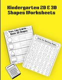 Kindergarten 2D & 3D Shapes Worksheets: Shape Recognition Activities