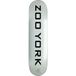 Unbekannt Zoo York Classic Logo Block Skateboard Deck, uniseks, wit, 8"