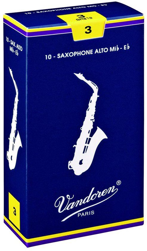 Vandoren Traditional rieten voor alt-saxofoon 2.5 - 10 stuks