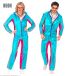 Widmann Rave Op Soundwaves Retro Trainingspak Blauw Kostuum